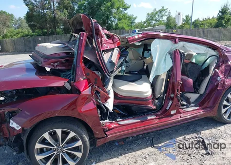 2021 Nissan Maxima Platinum Xtronic Cvt z USA, uszkodzony, nr VIN 1N4AA6FV9MC510185